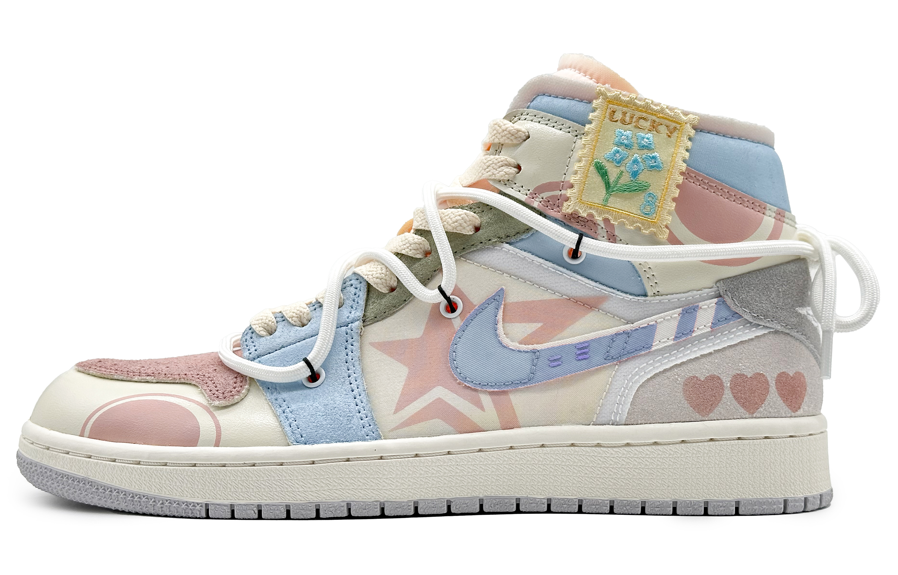 Buy 【定制鞋款】Air Jordan 1 Mid SE Craft '靛蓝几何图案' DM9652-100(Team16-男款星之卡比蓝)