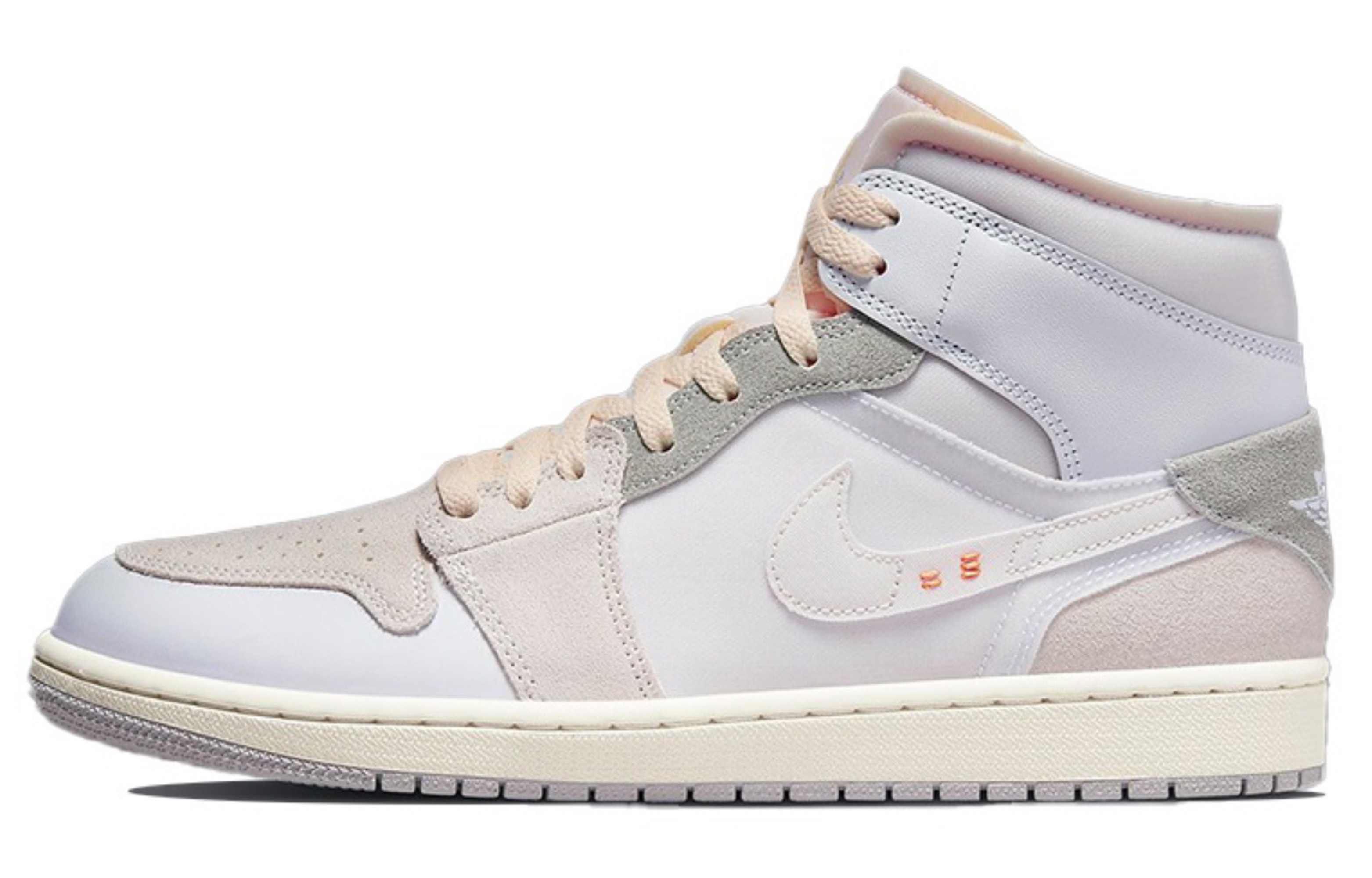 Sizing 【定制鞋款】Air Jordan 1 Mid SE Craft '靛蓝几何图案' DM9652-100(Team16-男款星之卡比蓝)