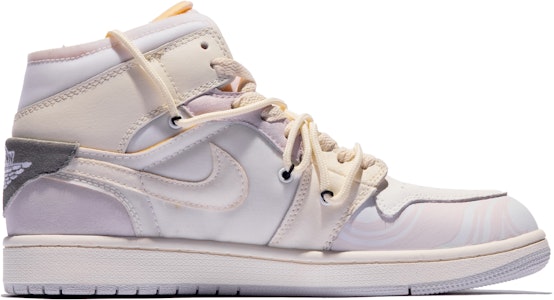 【定制球鞋】 Jordan Air Jordan 1 Mid SE Craft 達芬奇定制 特殊鞋盒 兔年大吉 兔年 低幫 復古籃球鞋 GS 米色 Lookbook 【定制球鞋】 Jordan Air Jordan 1 Mid SE Craft 達芬奇定制 特殊鞋盒 兔年大吉 兔年 低幫 復古籃球鞋 GS 米色