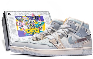 Jordan 1 Mid SE Craft Azul Gris Nieve (Personalizadas) DQ3726-100(TeamM-女款雪花蜜羽S-BOX) Buy Jordan 1 Mid SE Craft Azul Gris Nieve (Personalizadas) DQ3726-100(TeamM-女款雪花蜜羽S-BOX)