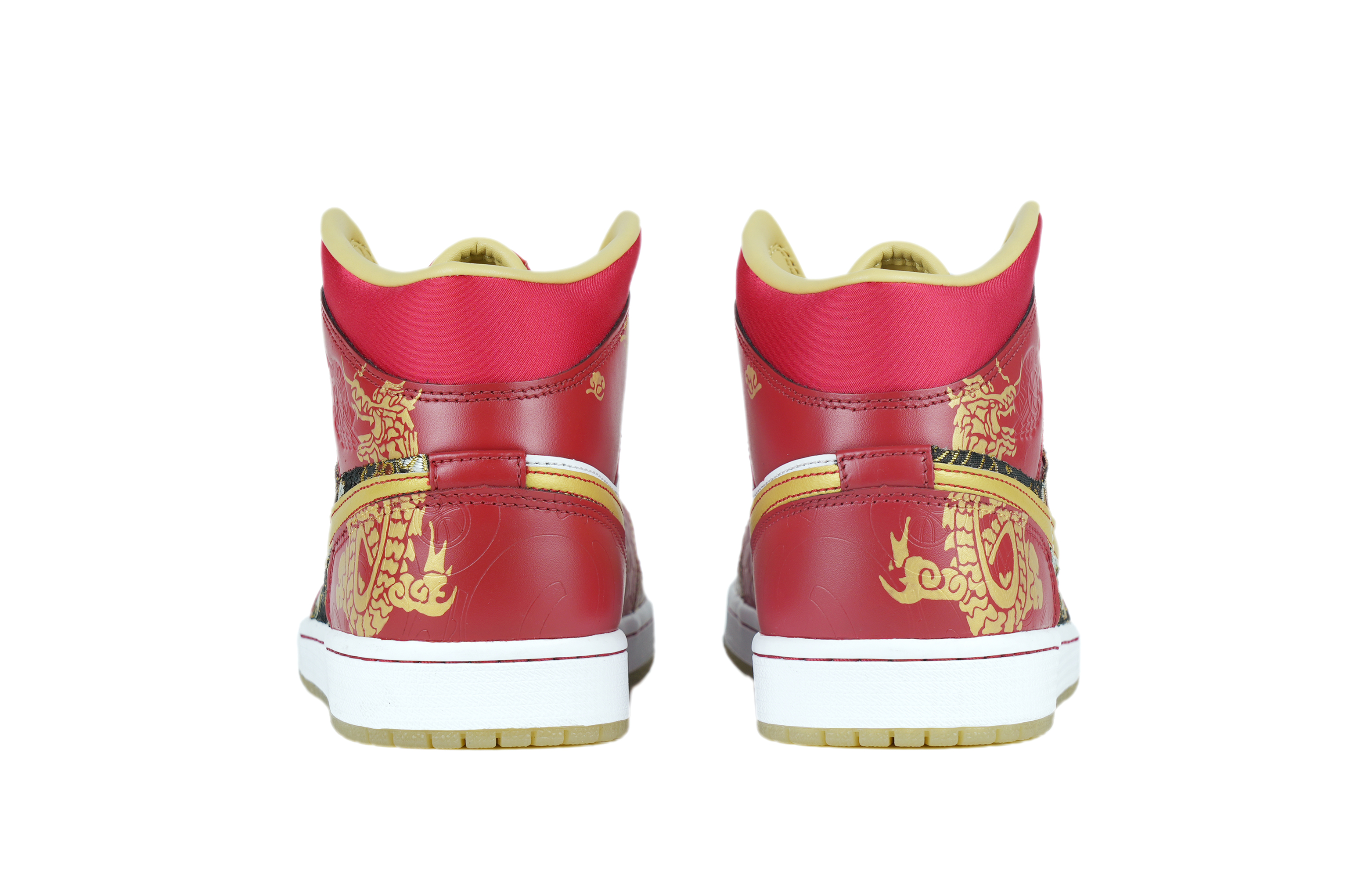[Custom Shoes] Jordan 1 Mid SE GC 'Red Gold' 圖 4