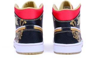 カスタムAJ1 Mid SE GC "赤金黒" DV0576-176(Team42-女款婚鞋红金黑) Shop カスタムAJ1 Mid SE GC "赤金黒" DV0576-176(Team42-女款婚鞋红金黑)