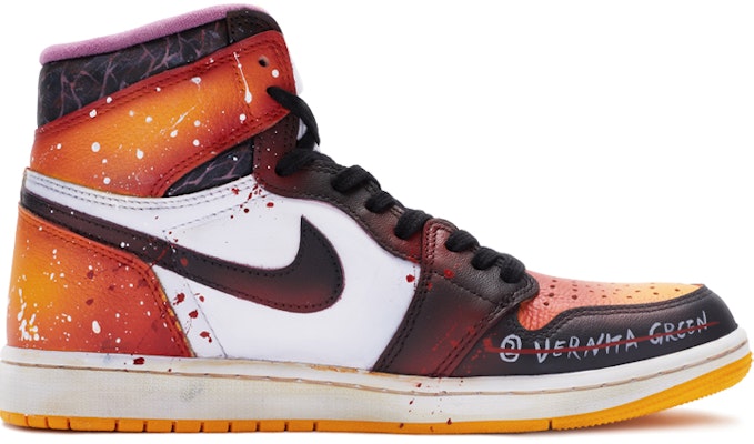 에어 조던 1 OG '킬빌 옐로우-블랙' 커스텀 슈즈 555088-706(TeamR-杀死比尔男女黑) Order 에어 조던 1 OG '킬빌 옐로우-블랙' 커스텀 슈즈 555088-706(TeamR-杀死比尔男女黑)