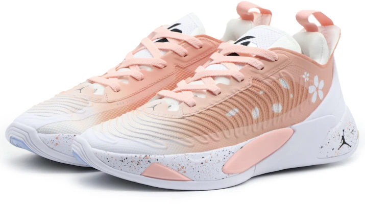 【定制球鞋】J Jordan Air Jordan 1 PF 東契奇1代 櫻花 減震防滑 低幫 實戰籃球鞋 男款 櫻花粉 國內版 Lookbook 【定制球鞋】J Jordan Air Jordan 1 PF 東契奇1代 櫻花 減震防滑 低幫 實戰籃球鞋 男款 櫻花粉 國內版