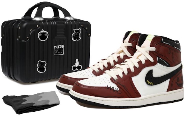 Zapatillas Personalizadas Air Jordan 1 Retro High "Chicago Graffiti" 555088-702(Team拾玖-鳄鱼贴皮S-BOX) Buy Zapatillas Personalizadas Air Jordan 1 Retro High "Chicago Graffiti" 555088-702(Team拾玖-鳄鱼贴皮S-BOX)