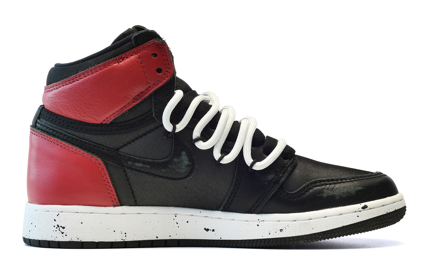 Order [Sepatu Kustom] Air Jordan 1 Retro High 'Chinese Valentine Merah & Hitam' 575441-060(TeamE-女款红与黑红黑白)