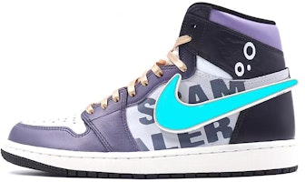 【訂製籃球鞋】 Jordan Air Jordan 1 Retro High 紫金湖人 聖誕限定 LED勾 科技感 星溯未來 高筒 復古籃球鞋 男女同款 灰紫色 Order 【訂製籃球鞋】 Jordan Air Jordan 1 Retro High 紫金湖人 聖誕限定 LED勾 科技感 星溯未來 高筒 復古籃球鞋 男女同款 灰紫色