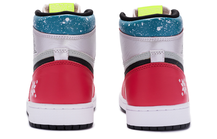 Purchase Jordan 1 Retro High "Noche Estrellada" Navidad 555088-603(TeamR-圣诞星夜男女S-BOX)