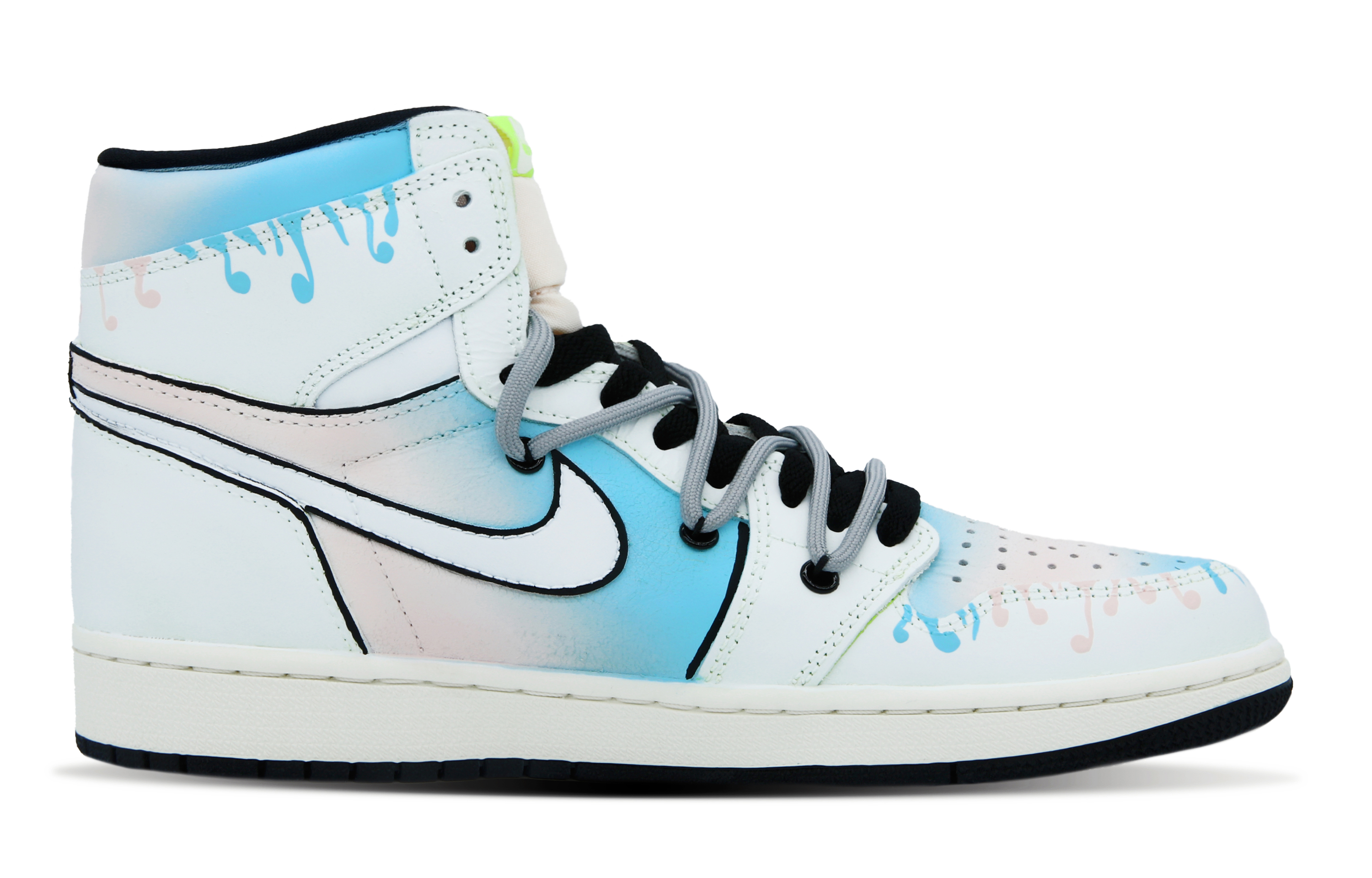 Order [定制鞋款] Air Jordan 1 复古高帮 '疯狂游乐场' 555088-702(Team7-男女同款疯狂游乐园2)