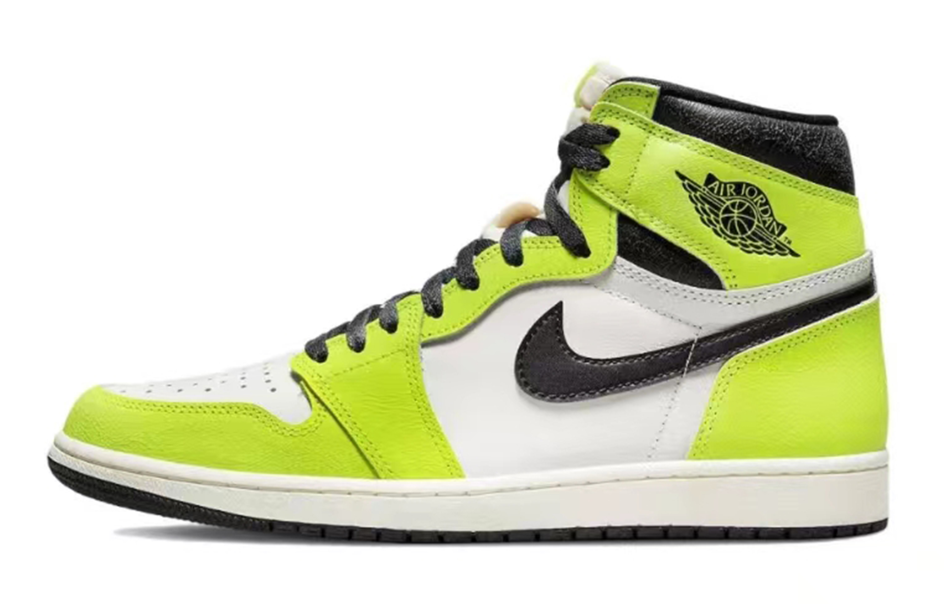 Details for [定制鞋款] Air Jordan 1 复古高帮 '疯狂游乐场' 555088-702(Team7-男女同款疯狂游乐园2)