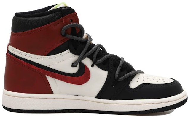 【訂製球鞋】Jordan Air Jordan 1 retro 雙勾 芝加哥 字母 OW風 做舊解構風 高幫 復古籃球鞋 男女同款 紅黑白 Order 【訂製球鞋】Jordan Air Jordan 1 retro 雙勾 芝加哥 字母 OW風 做舊解構風 高幫 復古籃球鞋 男女同款 紅黑白