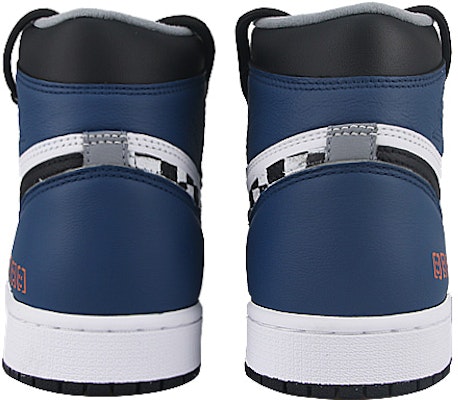 【定制球鞋】 Jordan Air Jordan 1 High 塗鴉宇宙 高幫 解構 防滑耐磨 復古籃球鞋 男女同款 白藍 Shop 【定制球鞋】 Jordan Air Jordan 1 High 塗鴉宇宙 高幫 解構 防滑耐磨 復古籃球鞋 男女同款 白藍