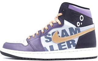 【訂製球鞋】Jordan Air Jordan 1 復古高筒 紫金湖人 洛杉磯 搭配風格 星光逐未來 高筒 古典籃球鞋 男女皆宜 紫金 Buy 【訂製球鞋】Jordan Air Jordan 1 復古高筒 紫金湖人 洛杉磯 搭配風格 星光逐未來 高筒 古典籃球鞋 男女皆宜 紫金