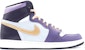에어 조던 1 레트로 하이 '레이커스 보라금' 555088-702(Team25-紫金湖人)
