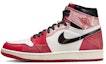 Details for 에어 조던 1 레트로 하이 '스파이더-' 커스텀 DV1748-601(Team76-蜘蛛侠红黑)