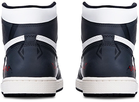 【定制球鞋】 Jordan Air Jordan 1 Retro High OG 二次元動漫 毒物 高幫 復古籃球鞋 男女同款 黑白 Shop 【定制球鞋】 Jordan Air Jordan 1 Retro High OG 二次元動漫 毒物 高幫 復古籃球鞋 男女同款 黑白