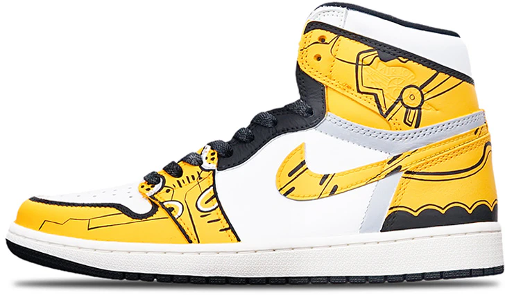 custom-shoes-air-jordan-1-retro-high-og-anime-hornet-yellow-white