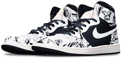 カスタムAJ1 レトロ ハイ OG "ブラックホワイトメカニカル" 555088-702(Teamone-高帮黑白赛博) Lookbook カスタムAJ1 レトロ ハイ OG "ブラックホワイトメカニカル" 555088-702(Teamone-高帮黑白赛博)