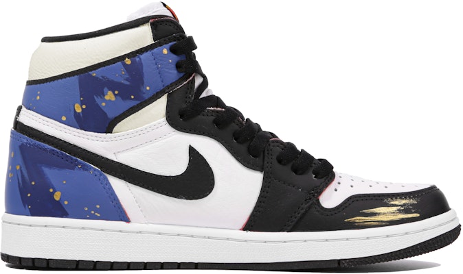 에어 조던 1 레트로 OG "블루 블랙 골드 시나브로" (커스텀) 555088-603(Team4-男女烫金青瓷) Order 에어 조던 1 레트로 OG "블루 블랙 골드 시나브로" (커스텀) 555088-603(Team4-男女烫金青瓷)