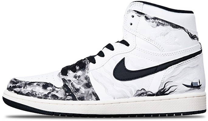 Zapatillas Air Jordan 1 Retro High OG 'Tinta China Barco - Negro Blanco' 555088-702(Teamone-高帮水墨渔舟) Buy Zapatillas Air Jordan 1 Retro High OG 'Tinta China Barco - Negro Blanco' 555088-702(Teamone-高帮水墨渔舟)