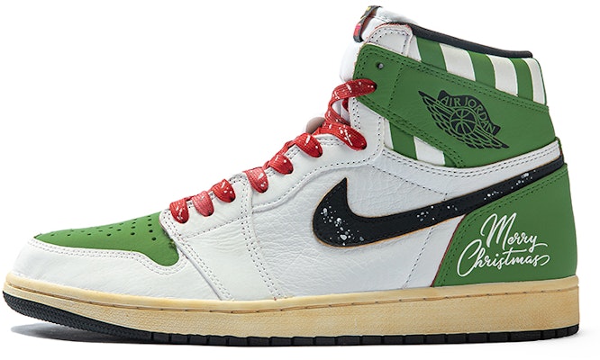에어 조던 1 레트로 OG '크리스마스 스플래터' (커스텀) 555088-603(Team-B男女款圣诞礼物白绿) Buy 에어 조던 1 레트로 OG '크리스마스 스플래터' (커스텀) 555088-603(Team-B男女款圣诞礼物白绿)