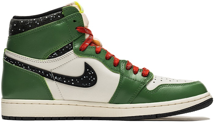 에어 조던 1 레트로 OG '크리스마스 화이트-그린' (커스텀) 555088-702(TeamB-男女款圣诞白绿M-BOX) Lookbook 에어 조던 1 레트로 OG '크리스마스 화이트-그린' (커스텀) 555088-702(TeamB-男女款圣诞白绿M-BOX)