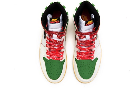 에어 조던 1 레트로 OG '크리스마스 스플래터' (커스텀) 555088-603(Team-B男女款圣诞礼物白绿) Shop 에어 조던 1 레트로 OG '크리스마스 스플래터' (커스텀) 555088-603(Team-B男女款圣诞礼物白绿)