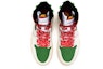 Shop 에어 조던 1 레트로 OG '크리스마스 스플래터' (커스텀) 555088-603(Team-B男女款圣诞礼物白绿)