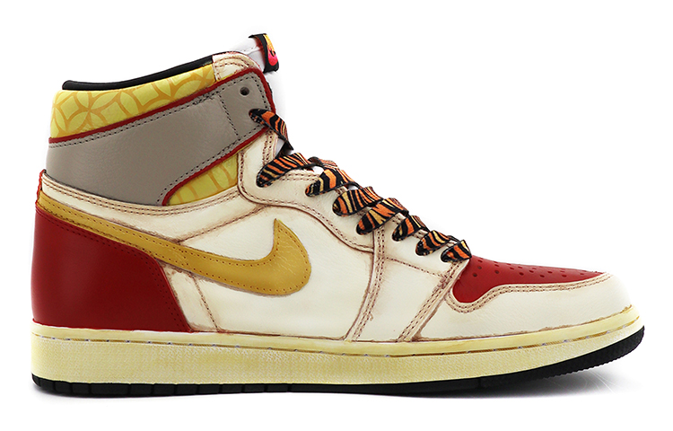 Order 에어 조던 1 레트로 OG '설날 호랑이' (57 characters) 555088-603(TeamK-虎纹鞋带)