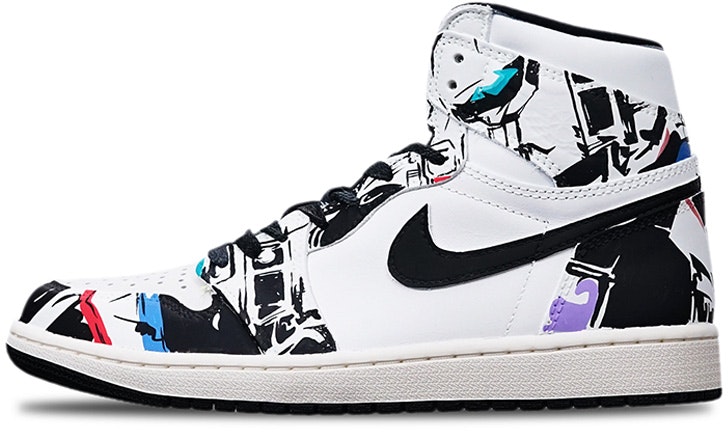 custom-shoes-air-jordan-1-retro-high-og-cyber-volt-red-black-blue