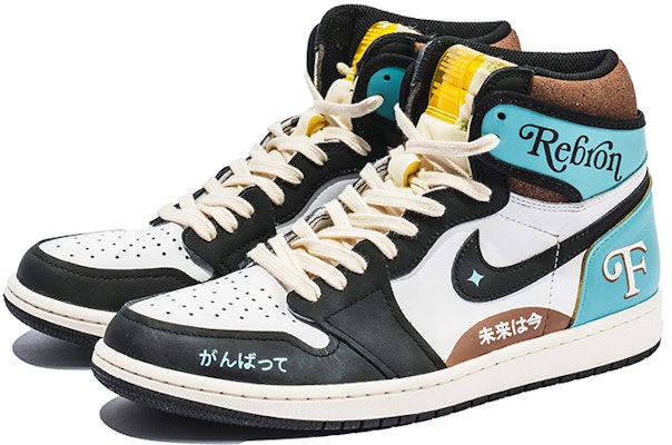 에어 조던 1 레트로 OG '퓨처 화이트 블루' (커스텀) 555088-118(TeamB-男女款未来蓝G-BOX) Lookbook 에어 조던 1 레트로 OG '퓨처 화이트 블루' (커스텀) 555088-118(TeamB-男女款未来蓝G-BOX)