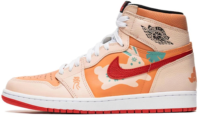 【定制球鞋】Jordan Air Jordan 1 Retro High OG 塗鴉 新年卯兔 祥雲 高幫 復古籃球鞋 男款 橙紅 Buy 【定制球鞋】Jordan Air Jordan 1 Retro High OG 塗鴉 新年卯兔 祥雲 高幫 復古籃球鞋 男款 橙紅