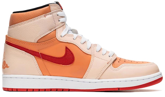 【定制球鞋】Jordan Air Jordan 1 Retro High OG 塗鴉 新年卯兔 祥雲 高幫 復古籃球鞋 男款 橙紅 Order 【定制球鞋】Jordan Air Jordan 1 Retro High OG 塗鴉 新年卯兔 祥雲 高幫 復古籃球鞋 男款 橙紅