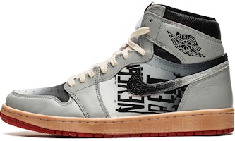 【客製化球鞋】Jordan Air Jordan 1 OG 塗鴉 字母 高筒 復古籃球鞋 男款 黑灰 Order 【客製化球鞋】Jordan Air Jordan 1 OG 塗鴉 字母 高筒 復古籃球鞋 男款 黑灰