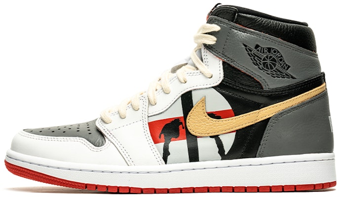 커스텀 에어조던 1 레트로 OG '그라피티 회/빨' 555088-161(TeamB-男女款灰红涂鸦N-BOX) Order 커스텀 에어조던 1 레트로 OG '그라피티 회/빨' 555088-161(TeamB-男女款灰红涂鸦N-BOX)