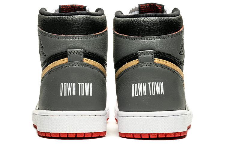 Purchase [Sepatu Kustom] Air Jordan 1 Retro High OG 'Abstrak Grafiti Abu-Putih' 555088-161(TeamB-男女款灰红涂鸦N-BOX)