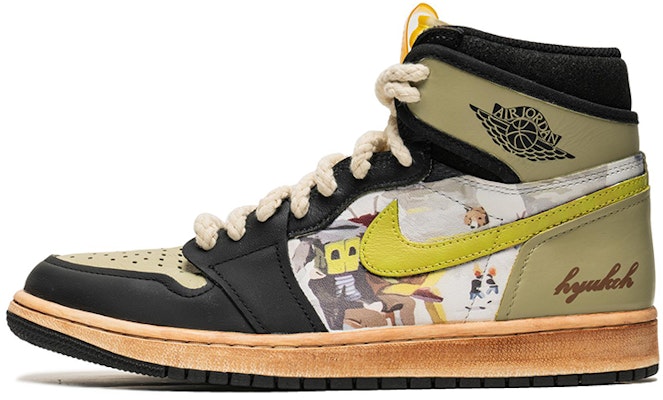 カスタムAJ1 レトロ ハイ OG "グリーントゥ" 555088-118(TeamB-专辑白绿) Buy カスタムAJ1 レトロ ハイ OG "グリーントゥ" 555088-118(TeamB-专辑白绿)