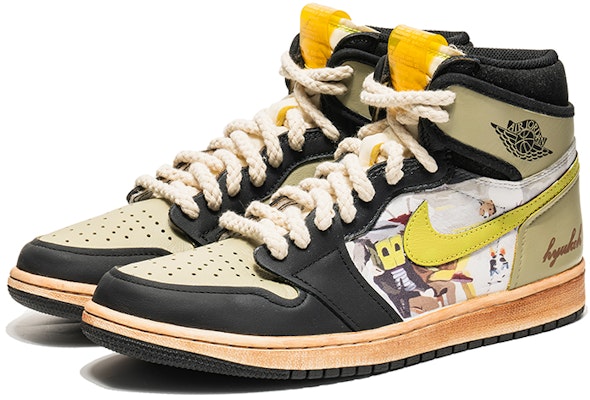 カスタムAJ1 レトロ ハイ OG "グリーントゥ" 555088-118(TeamB-专辑白绿) Lookbook カスタムAJ1 レトロ ハイ OG "グリーントゥ" 555088-118(TeamB-专辑白绿)