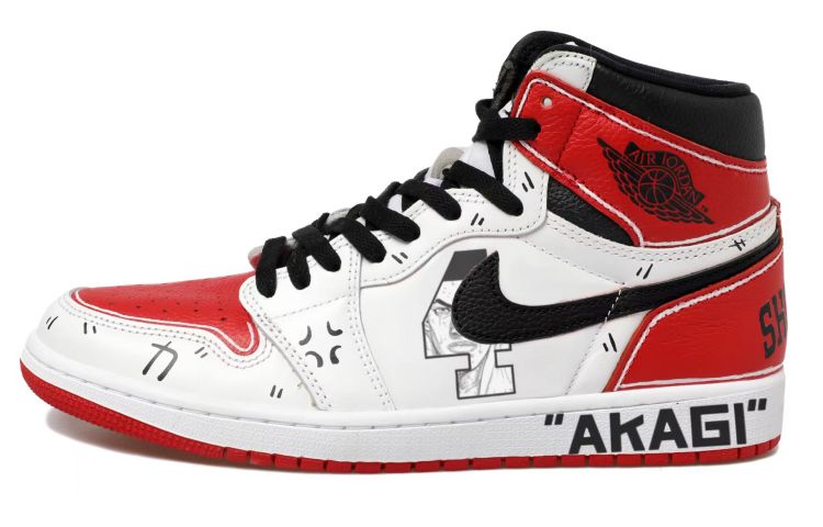 [Custom Shoes] Jordan 1 High 'Hot Blood Graffiti No. 4' 圖 2