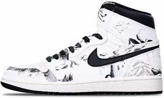 에어 조던 1 레트로 OG '잉크 대나무' (커스텀) 555088-702(Teamone-高帮水墨竹叶) Buy 에어 조던 1 레트로 OG '잉크 대나무' (커스텀) 555088-702(Teamone-高帮水墨竹叶)