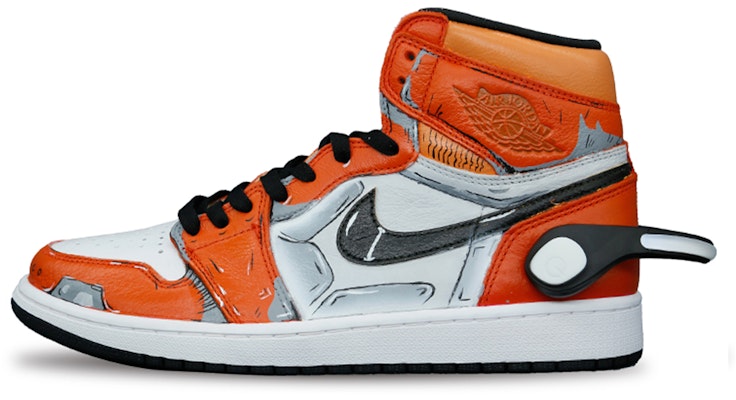【定制球鞋】Air Jordan 1 Retro High OG「光融合紅」元宇宙橙色機甲機械戰鬥賽博遊戲限定復古籃球鞋男女同款橙白 Buy 【定制球鞋】Air Jordan 1 Retro High OG「光融合紅」元宇宙橙色機甲機械戰鬥賽博遊戲限定復古籃球鞋男女同款橙白
