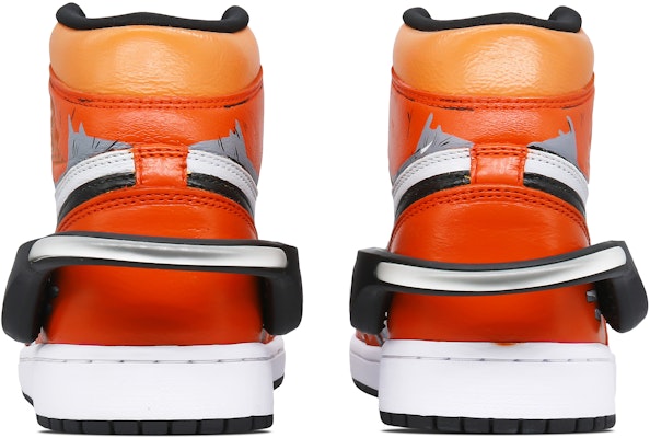 【定制球鞋】Air Jordan 1 Retro High OG「光融合紅」元宇宙橙色機甲機械戰鬥賽博遊戲限定復古籃球鞋男女同款橙白 Shop 【定制球鞋】Air Jordan 1 Retro High OG「光融合紅」元宇宙橙色機甲機械戰鬥賽博遊戲限定復古籃球鞋男女同款橙白