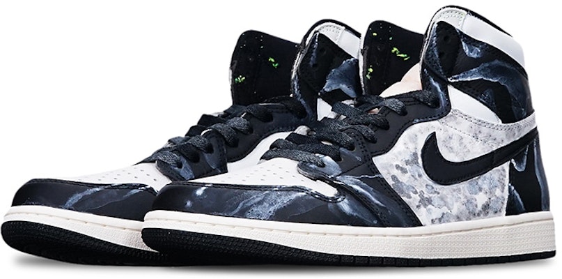 커스텀 에어 조던 1 레트로 OG '옵시디안 웨이브' 555088-702(Teamone-高帮黑曜石) Lookbook 커스텀 에어 조던 1 레트로 OG '옵시디안 웨이브' 555088-702(Teamone-高帮黑曜石)