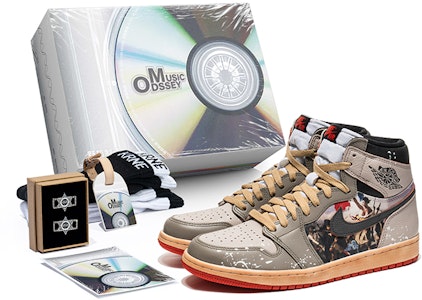 カスタムAJ1 レトロ ハイ OG 「油絵風黒赤つま先」 555088-161(TeamB-专辑油画灰棕O-BOX) Buy カスタムAJ1 レトロ ハイ OG 「油絵風黒赤つま先」 555088-161(TeamB-专辑油画灰棕O-BOX)