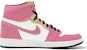 에어 조던 1 레트로 OG '핑크 골드 레터링' (커스텀) 555088-603(TeamK-二次元)