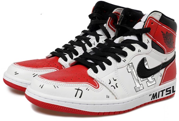 커스텀 에어 조던 1 슬램덩크 강백호 (Custom Air Jordan 1 Slam Dunk Kang Baek-ho) 555088-161(Team拾玖-王三井寿男女S-BOX) Shop 커스텀 에어 조던 1 슬램덩크 강백호 (Custom Air Jordan 1 Slam Dunk Kang Baek-ho) 555088-161(Team拾玖-王三井寿男女S-BOX)