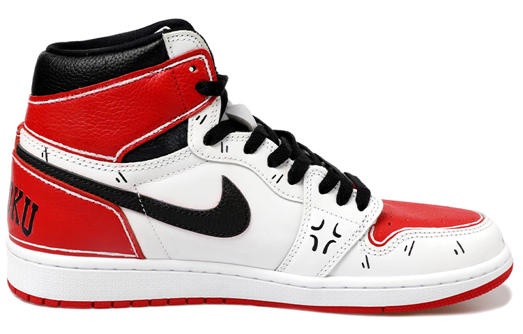 Lookbook Zapatillas Personalizadas Air Jordan 1 Retro High OG "Sakuragi" 555088-161(Team拾玖-流川枫男女S-BOX)