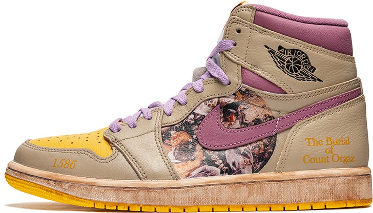 custom-shoes-air-jordan-1-retro-high-og-vintage-oil-painting-earl-s-funeral-coffee-dye