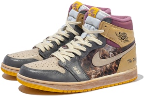 ️ 에어 조던 1 레트로 OG '빈티지 유화 - 커피 얼룩' 555088-706(TeamB-男女款阿玛戎C-BOX) Lookbook ️ 에어 조던 1 레트로 OG '빈티지 유화 - 커피 얼룩' 555088-706(TeamB-男女款阿玛戎C-BOX)