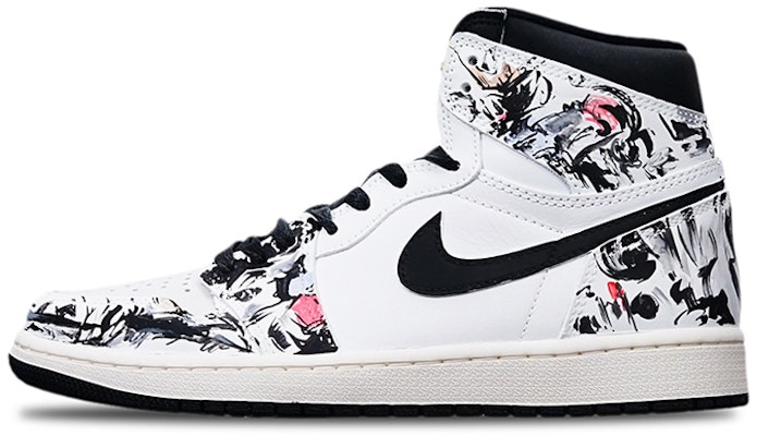 【訂製球鞋】 Jordan Air Jordan 1 Retro High OG "Volt" 潑墨機械風 高幫 復古籃球鞋 男女同款 黑紅 Buy 【訂製球鞋】 Jordan Air Jordan 1 Retro High OG "Volt" 潑墨機械風 高幫 復古籃球鞋 男女同款 黑紅